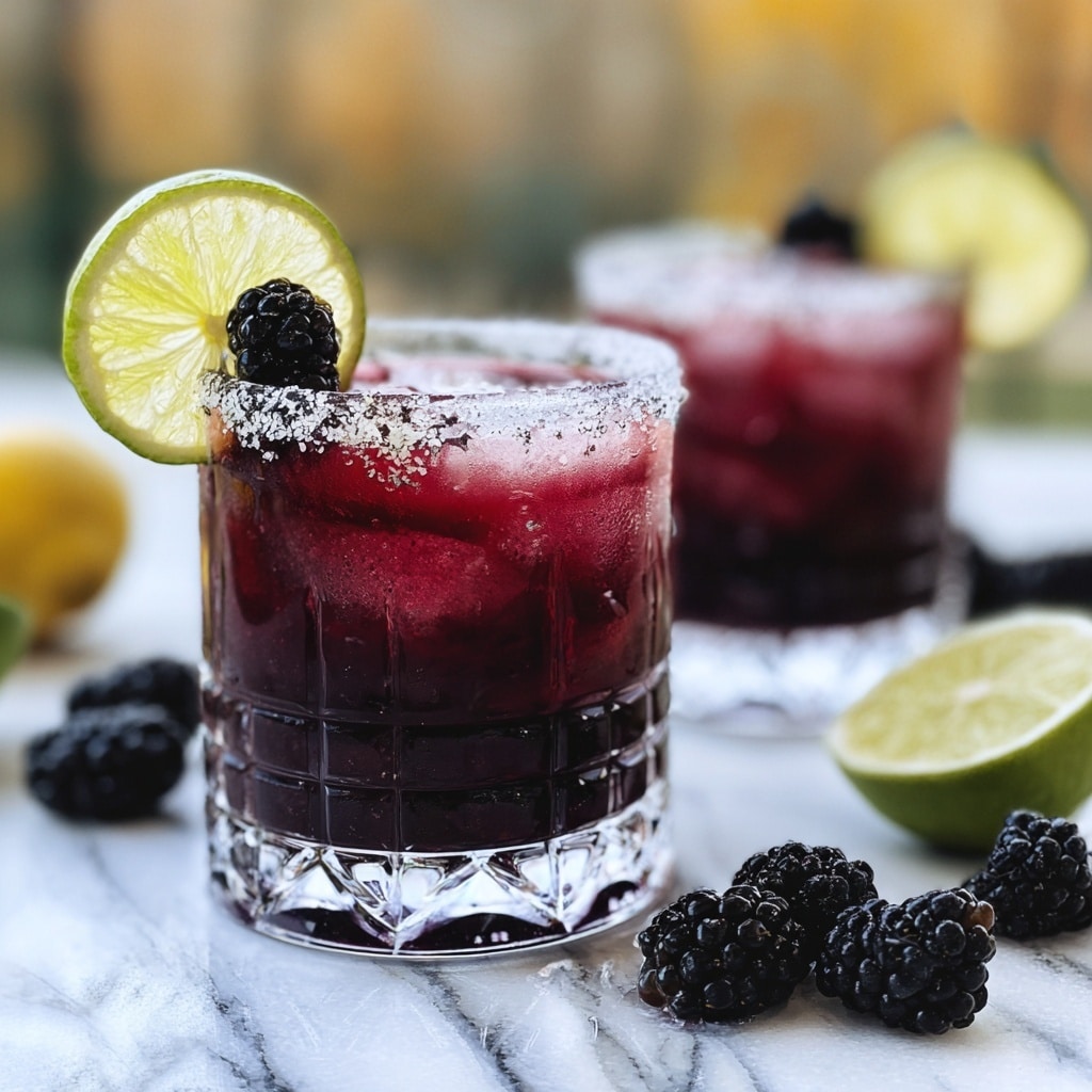 Blackberry Margarita Smash Recipe - Recipe Image