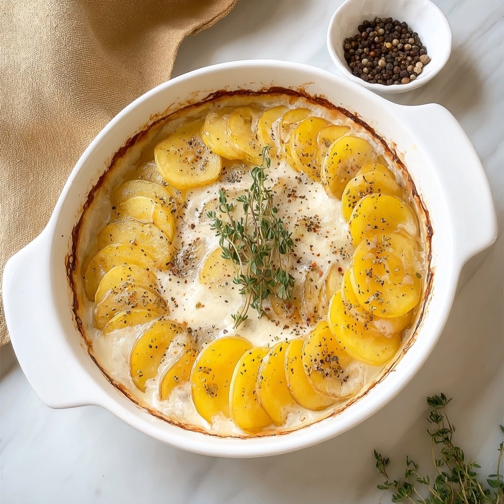 Classic Scalloped Potatoes Recipe - Recipe Image