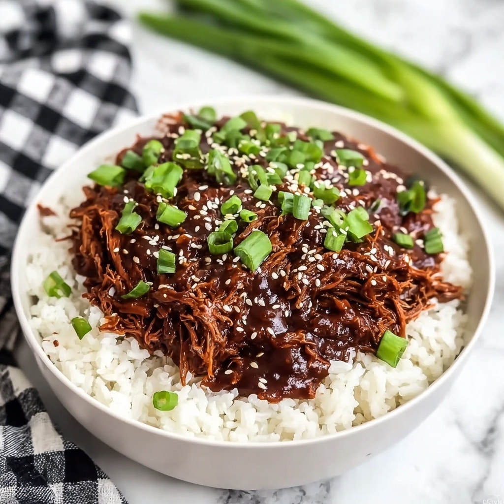 Sweet and Spicy Korean Beef Stew Recipe - Recipe Image