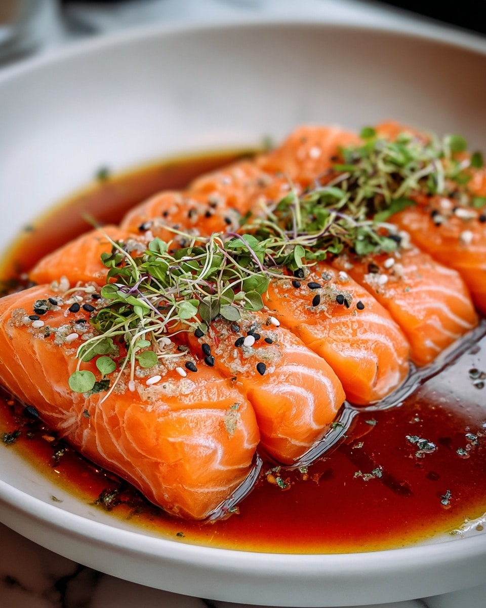 Spicy Salmon Crudo & Carrots Recipe - Recipe Image