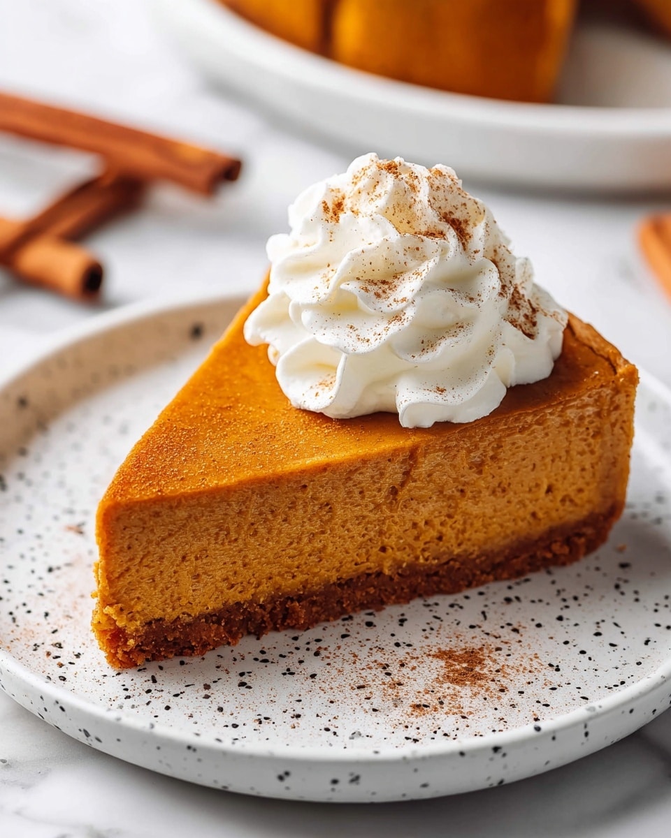 Crustless Pumpkin Pie Recipe - Recipe Image
