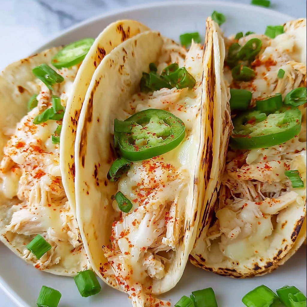 Jalapeño Popper Chicken Tacos: 5 Flavorful Secrets to Love Recipe - Recipe Image