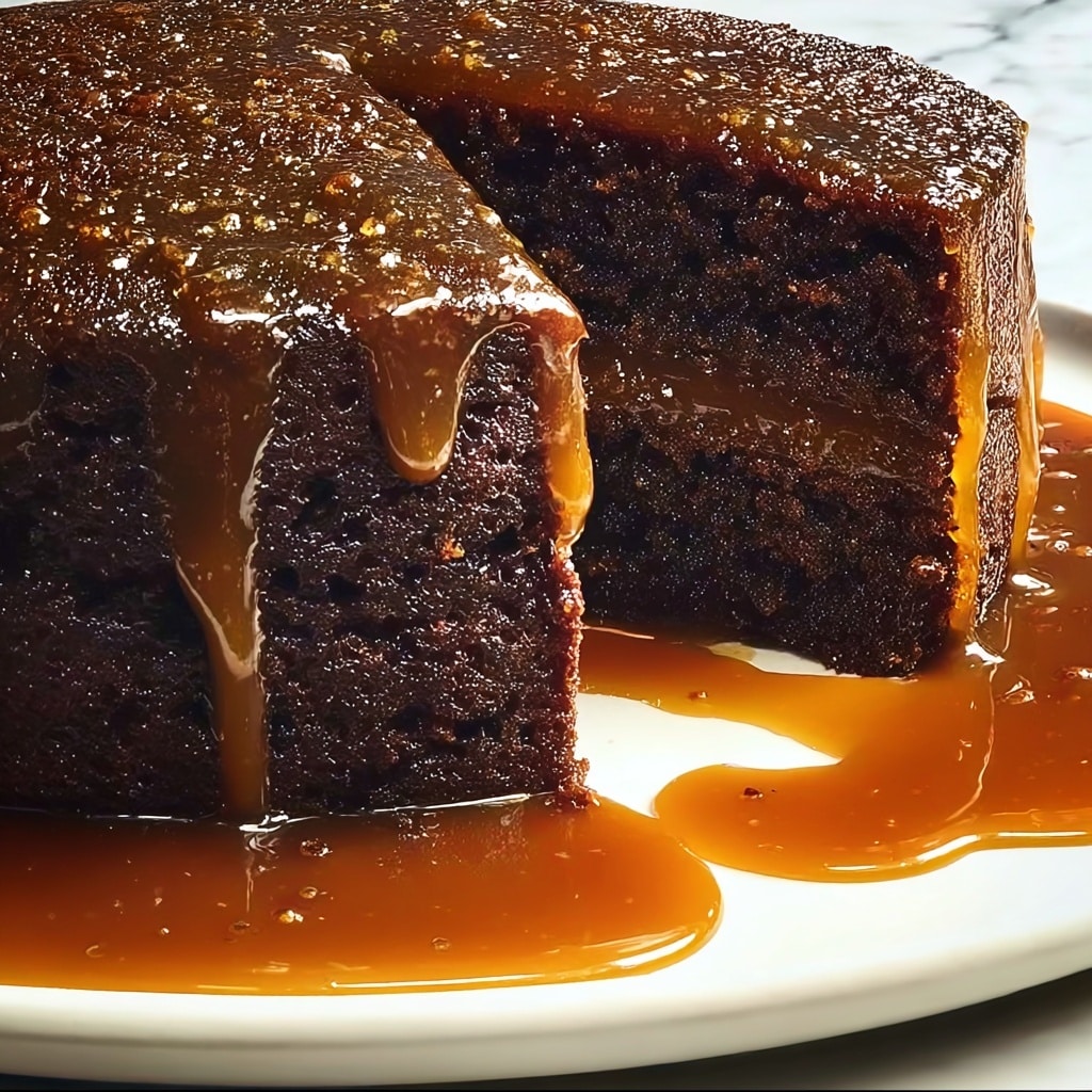 Old-Fashioned English Treacle Cake with Orange Syrup Recipe - Recipe Image
