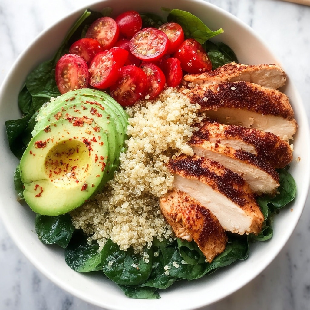 Grilled Chicken Quinoa Bowl Recipe That Comforts With Joy Recipe - Recipe Image