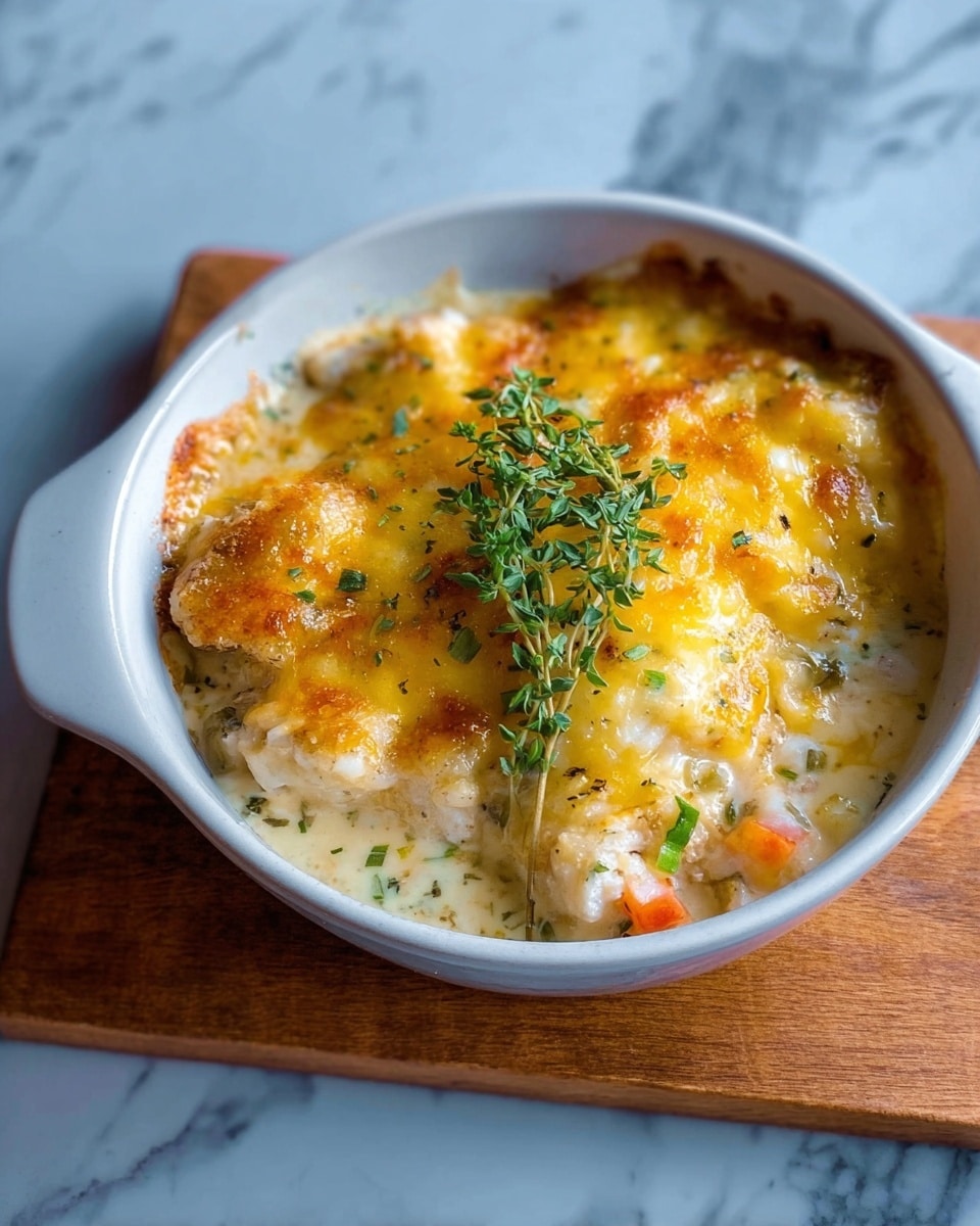 Cheesy Potato Chicken Bake Recipe - Recipe Image