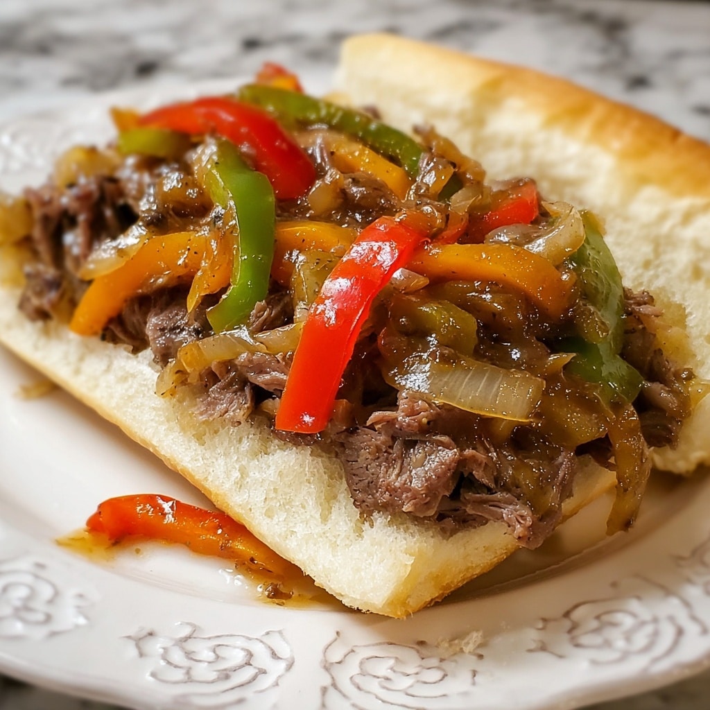 Crockpot Philly Cheesesteak Recipe - Recipe Image