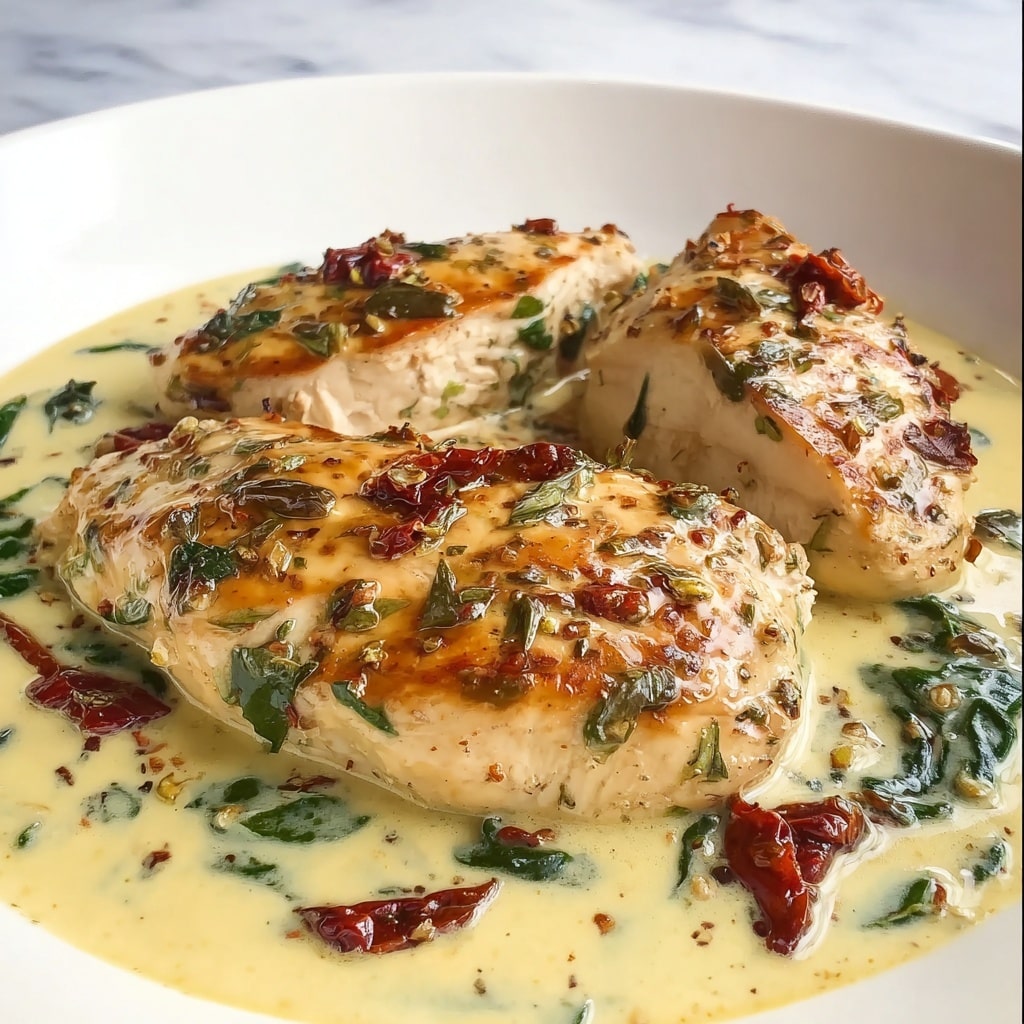Creamy Tuscan Chicken Recipe - Recipe Image