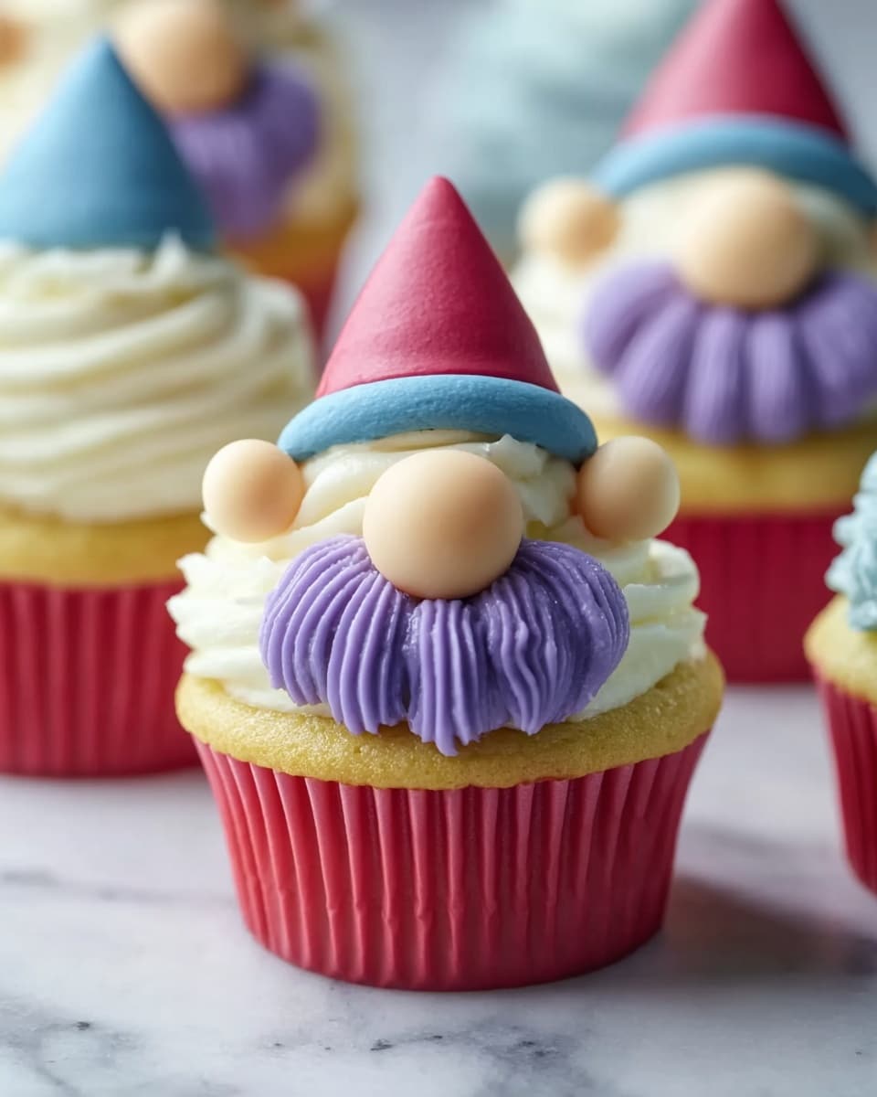 Gnome Cupcakes Recipe - Recipe Image