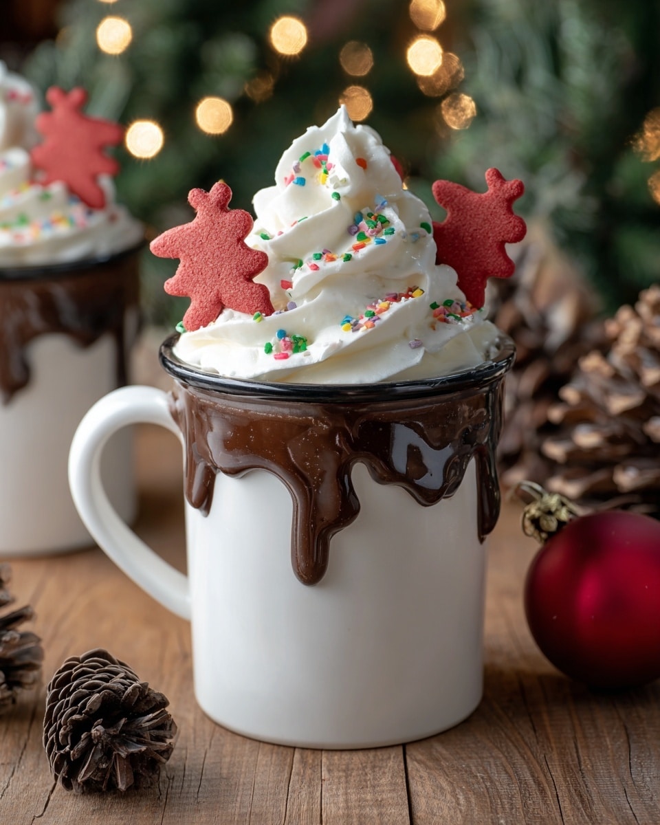 Christmas Chocolate Hot Cups Recipe - Recipe Image