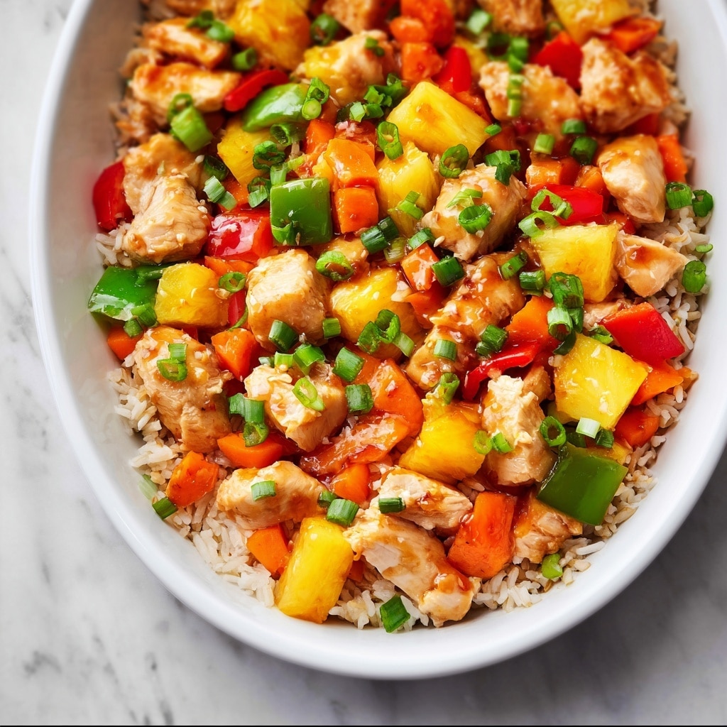 Sweet and Sour Chicken Casserole Recipe - Recipe Image