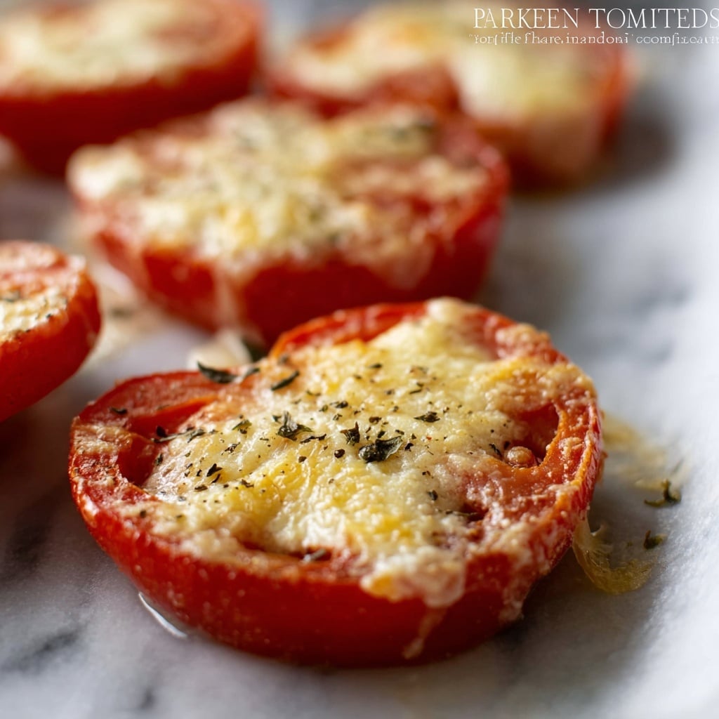 Baked Parmesan Tomatoes Recipe