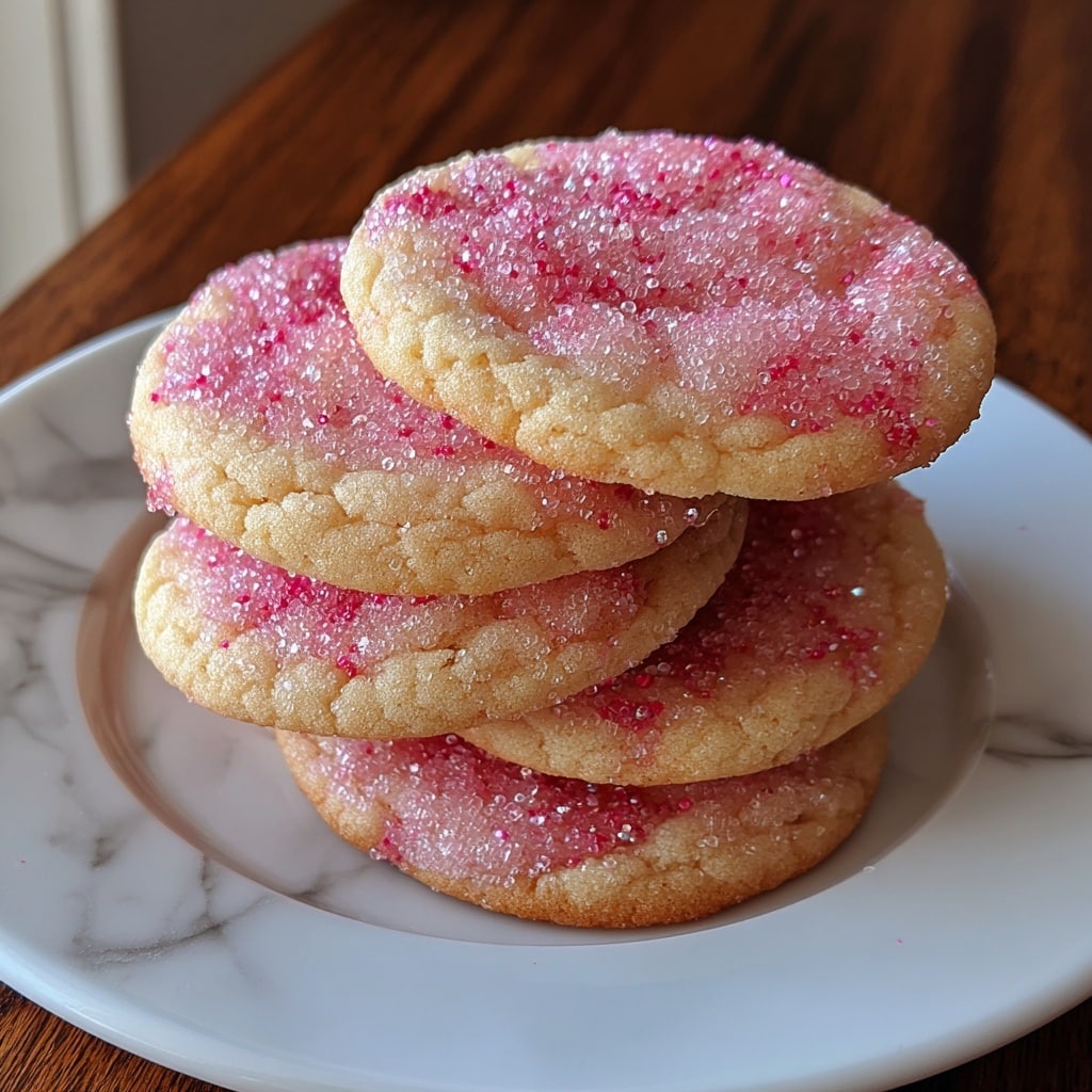 Raspberry Cookies with White Chocolate Chips Recipe - Recipe Image
