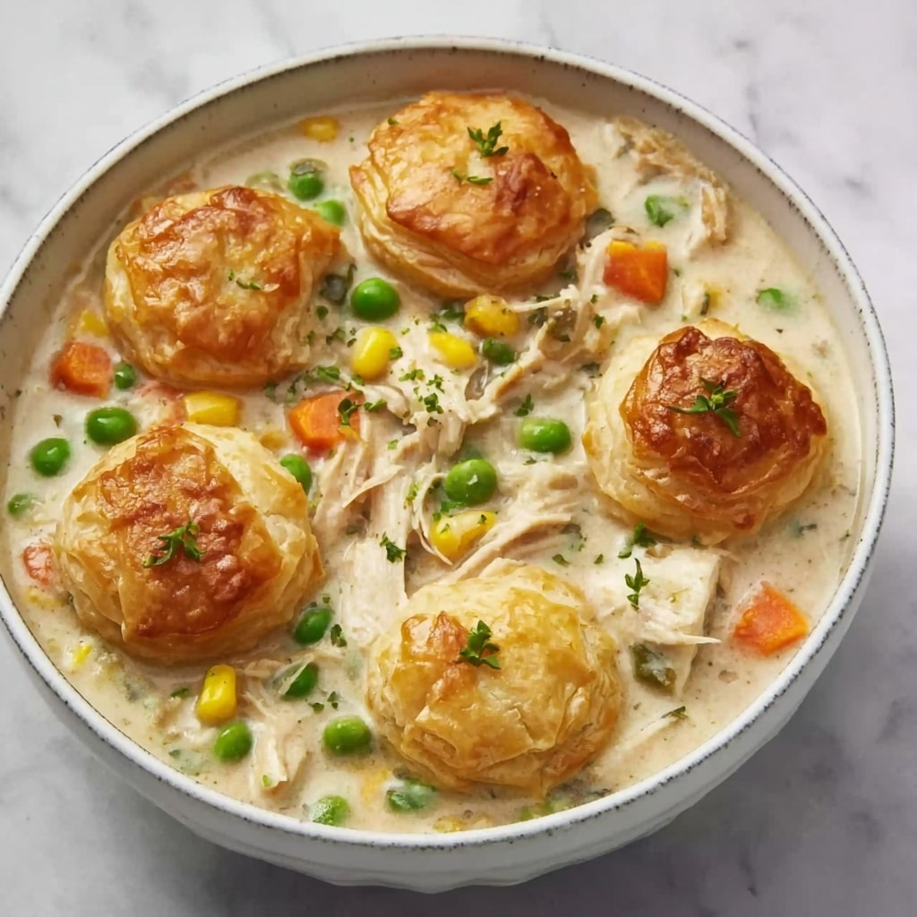 Easy Slow Cooker Chicken Pot Pie Recipe - Recipe Image