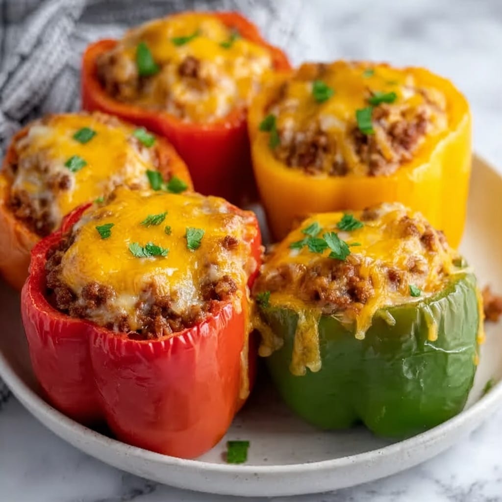 Healthy Stuffed Bell Peppers Recipe