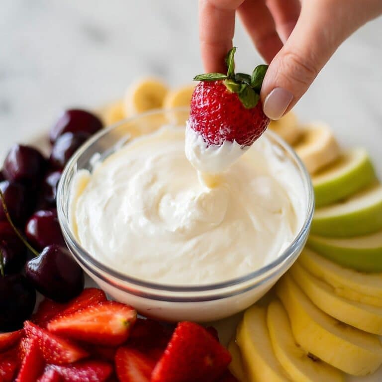 Easy Fruit Dip Recipe