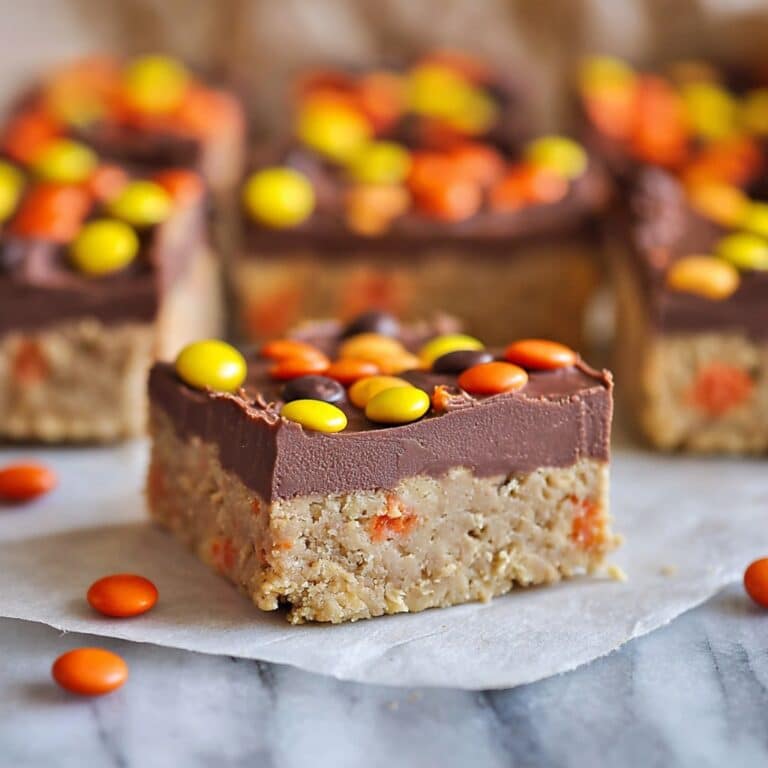 No Bake Peanut Butter Bars Recipe