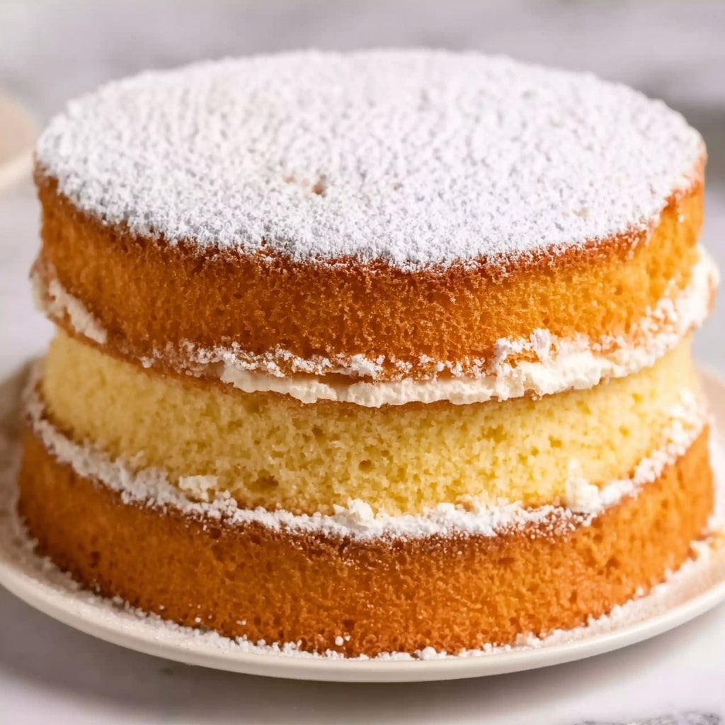 Vanilla Sponge Cake Recipe