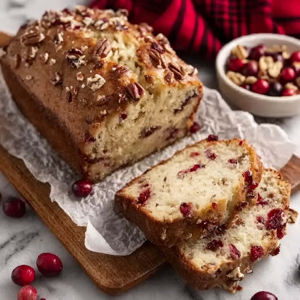 Easy Cranberry Banana Nut Bread Recipe - Recipe Image