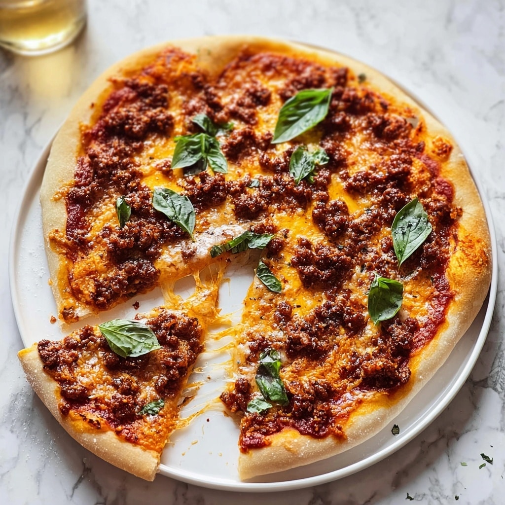 Homemade Chorizo Pizza Recipe - Recipe Image