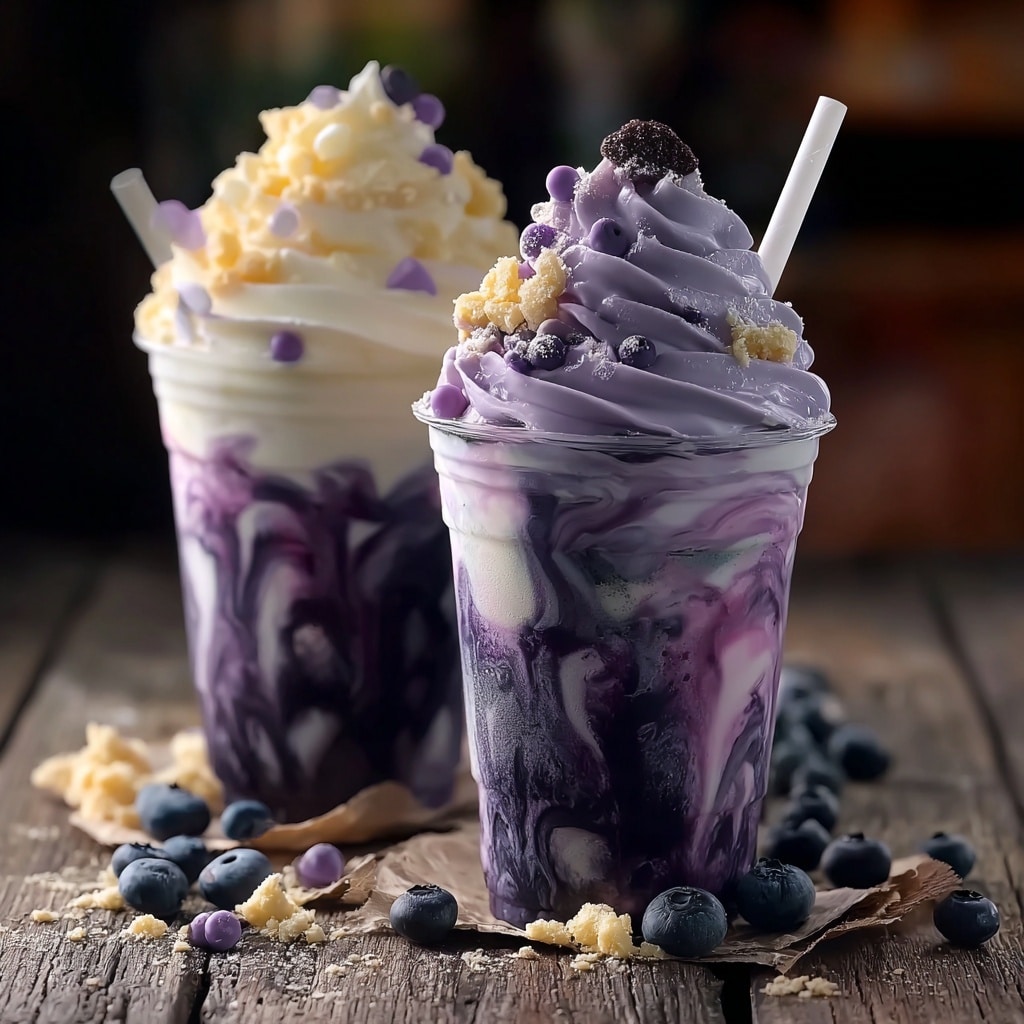 Blueberry Cheesecake Frappuccino Recipe - Recipe Image