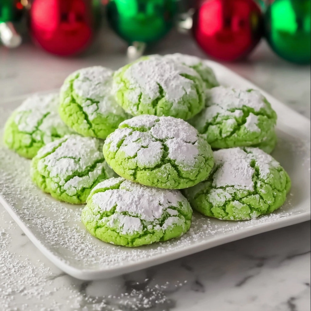 Festive Green Sugar Cookies Recipe - Recipe Image