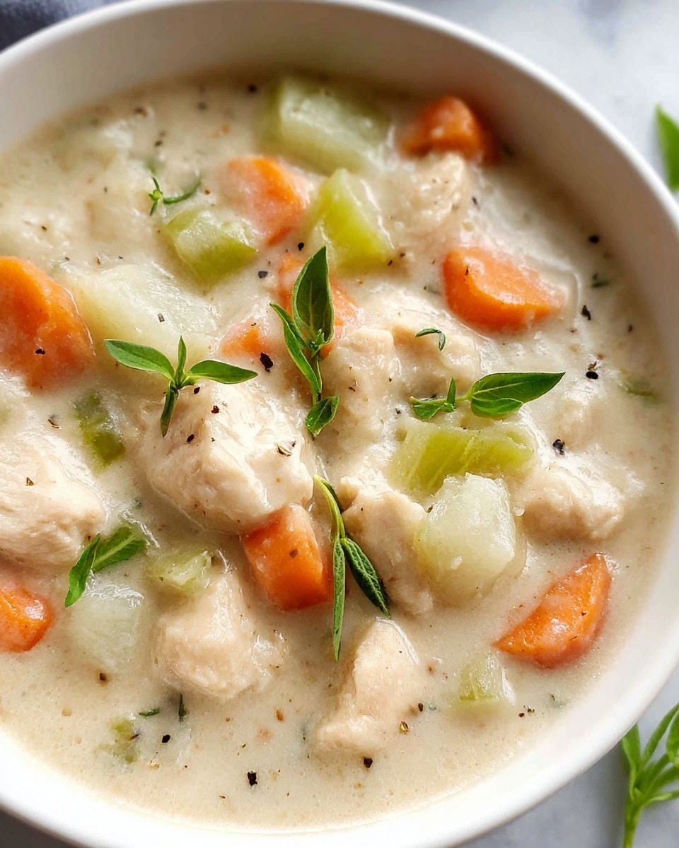 Leftover Turkey and Stuffing Dumpling Soup Recipe - Recipe Image
