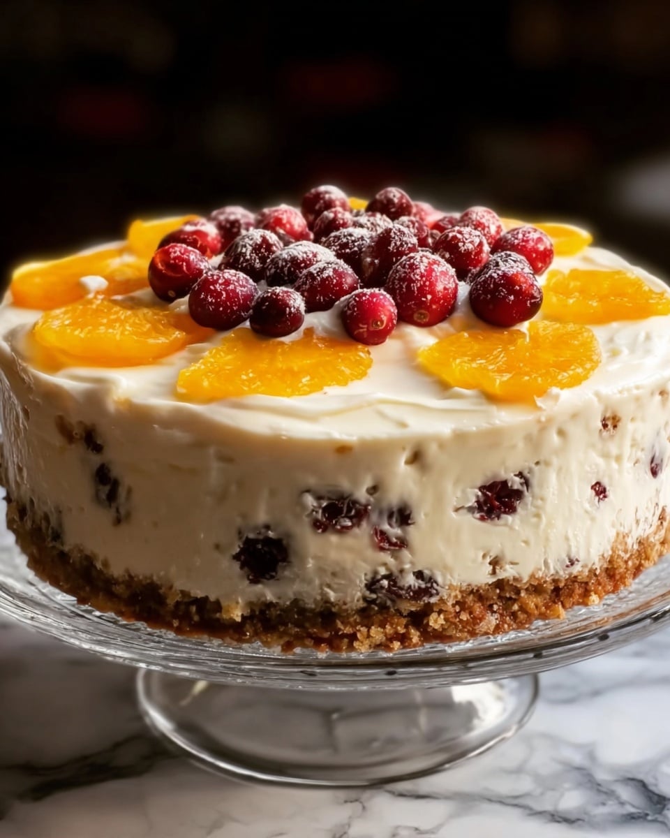 Cranberry Orange Cake Recipe - Recipe Image