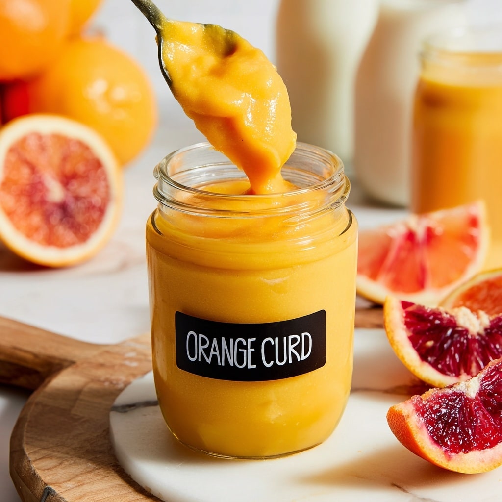 Homemade Vegan Orange Curd Recipe - Recipe Image