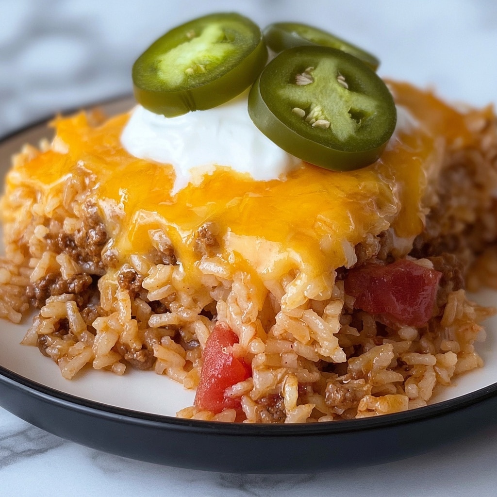 Chili Rice Skillet Meal Recipe - Recipe Image
