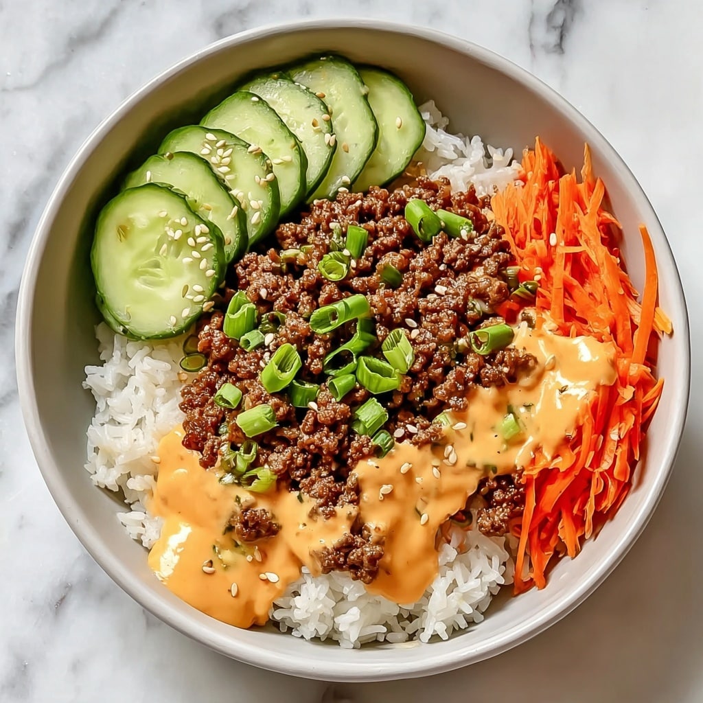 Korean Beef Rice Bowls Recipe - Recipe Image