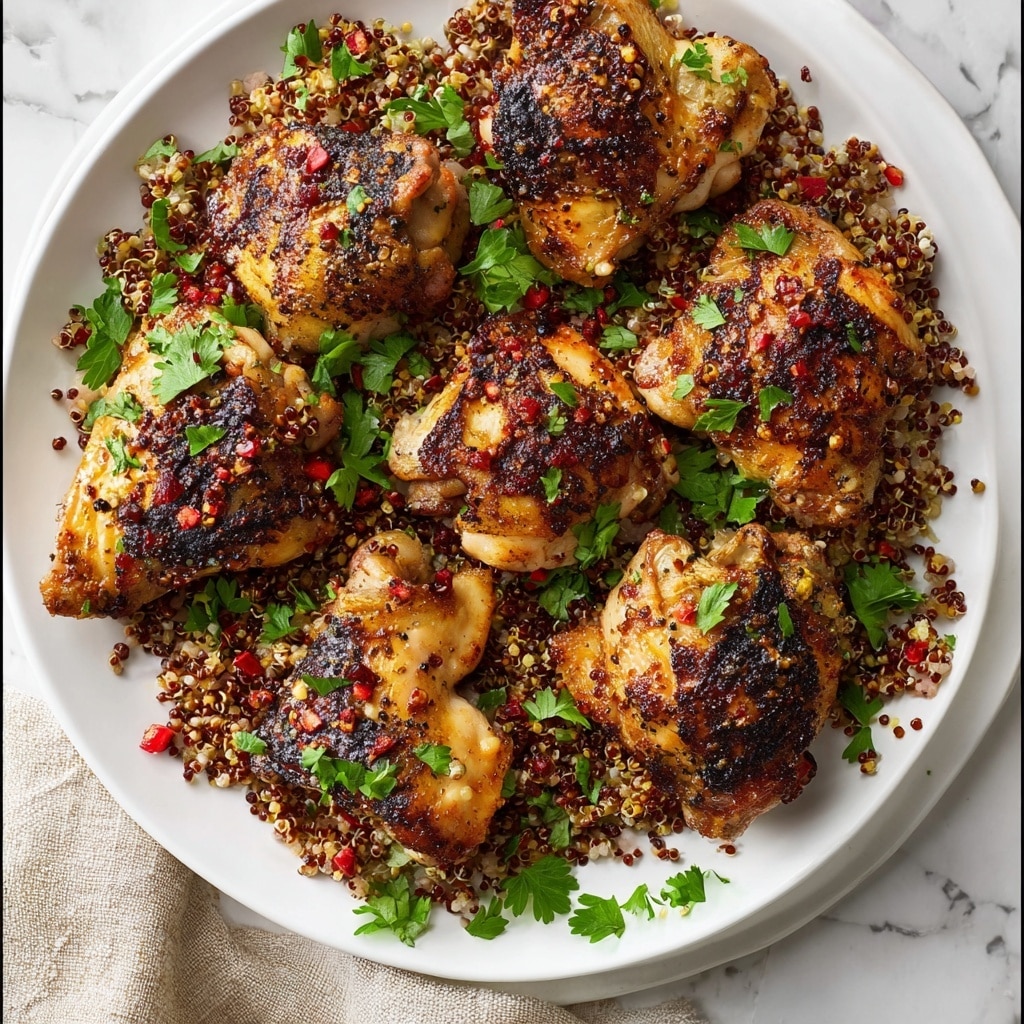 Harissa Chicken Thighs Recipe - Recipe Image