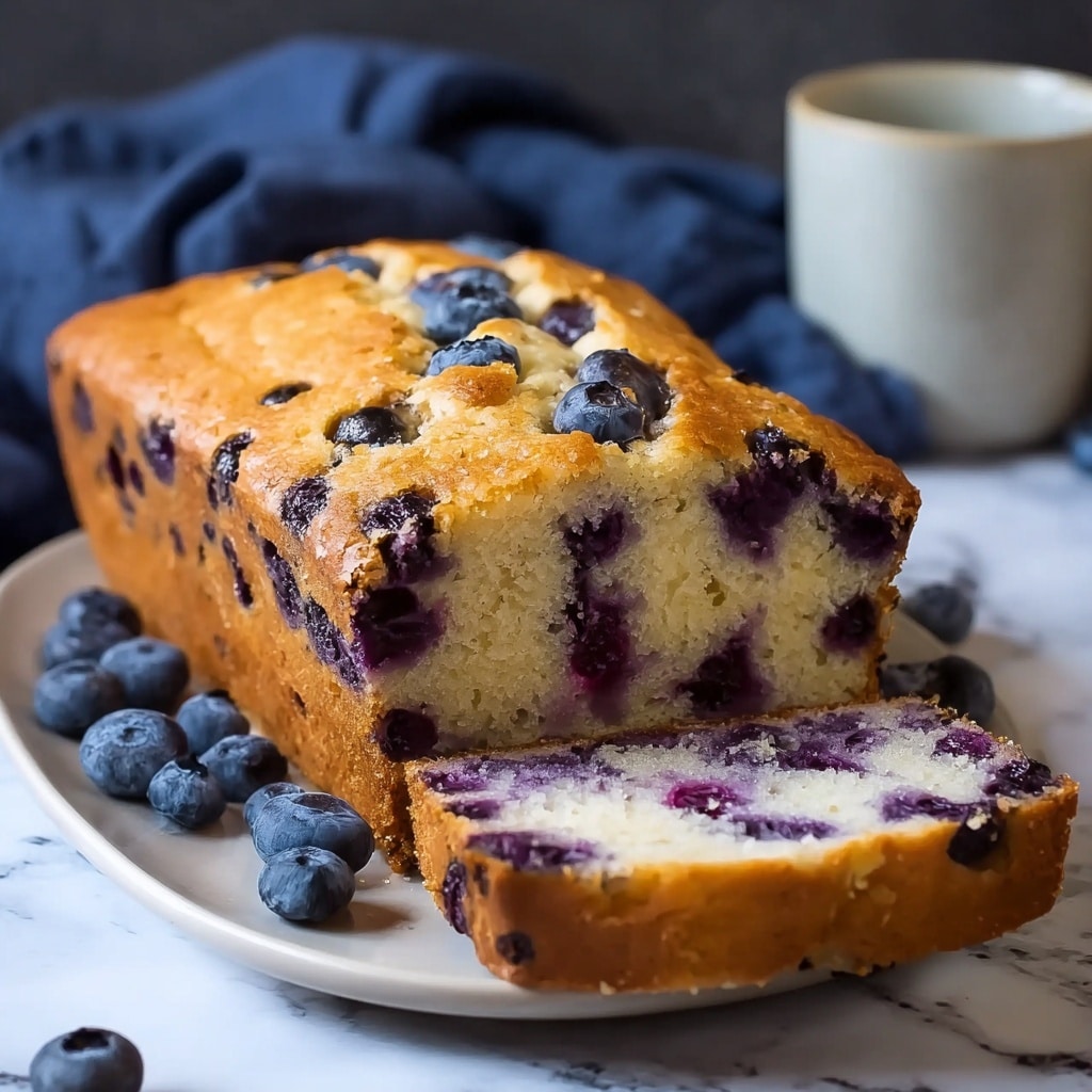Blueberry Cream Cheese Bread Recipe - Recipe Image