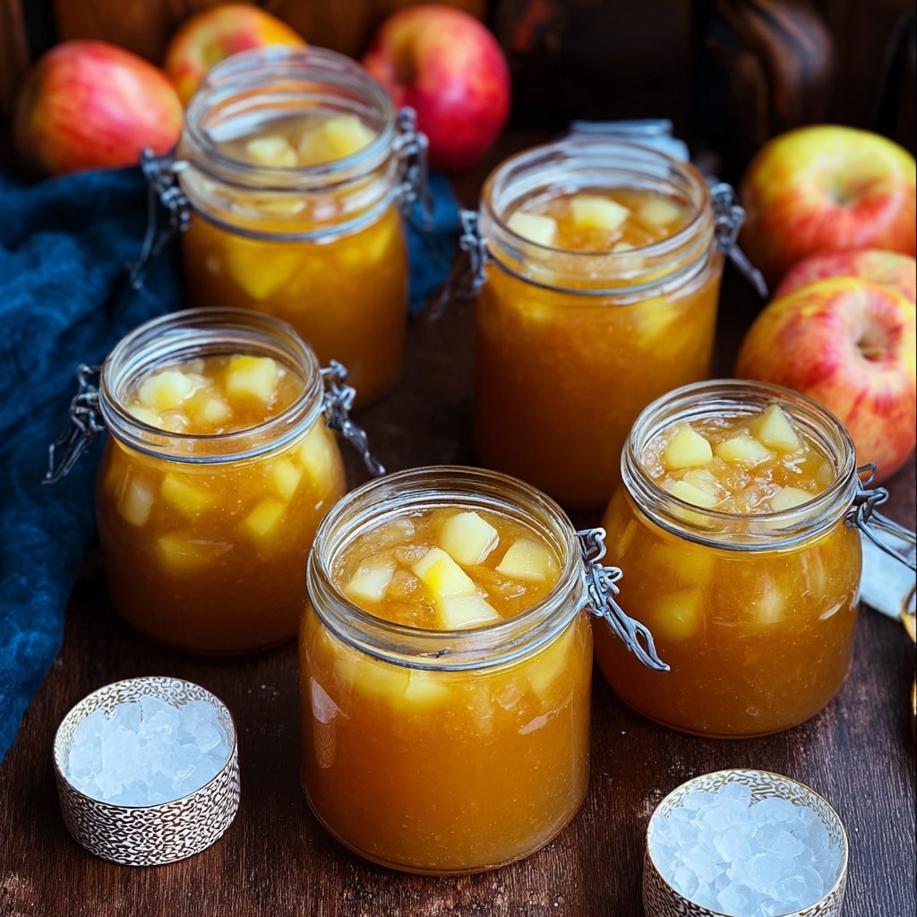 Delicious Apple Pie Jam for Cozy Fall Canning Recipe - Recipe Image