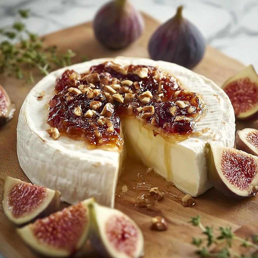 Boursin Cheese with Fig Jam and Pistachios: A Simple Yet Elegant Appetizer Recipe - Recipe Image
