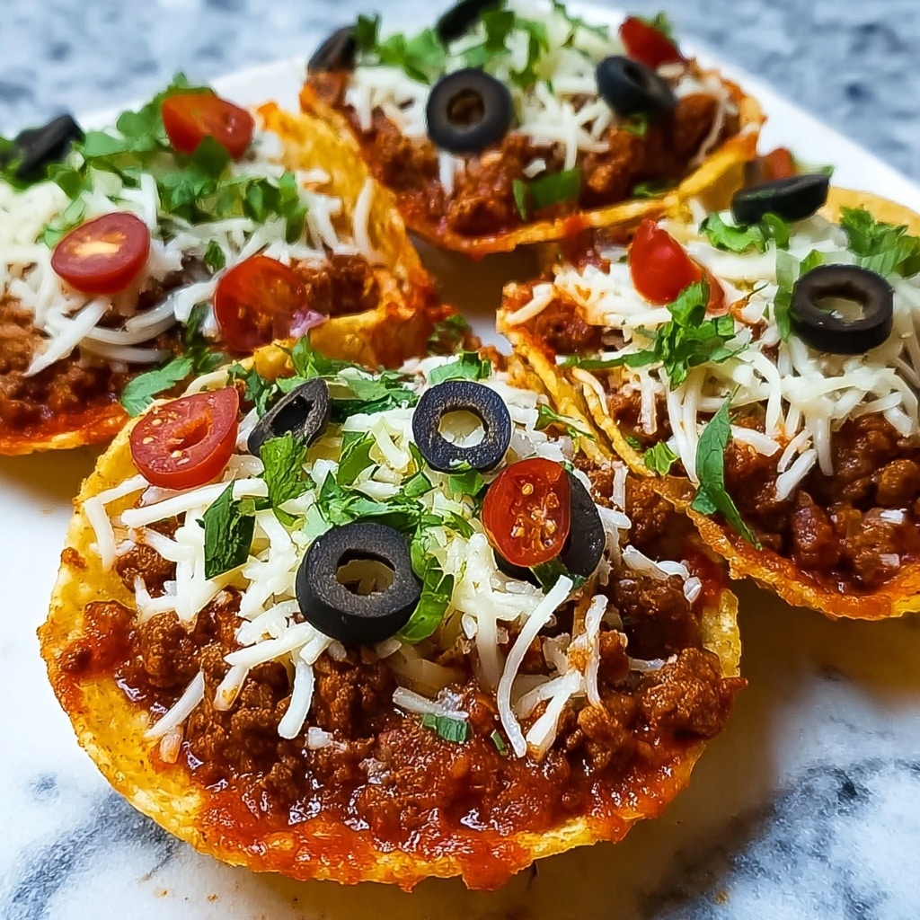 Meat Lovers Pizza Tacos Recipe - Recipe Image