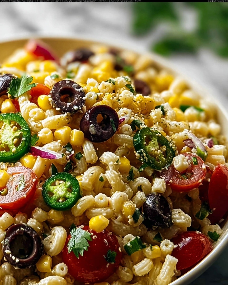 Mexican Macaroni Salad Recipe - Recipe Image