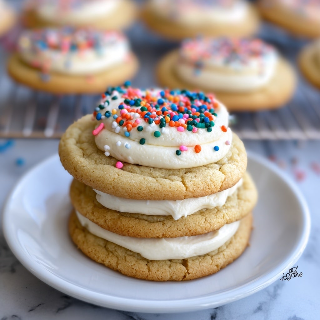 Creamy Sugar French Cookies Recipe - Recipe Image