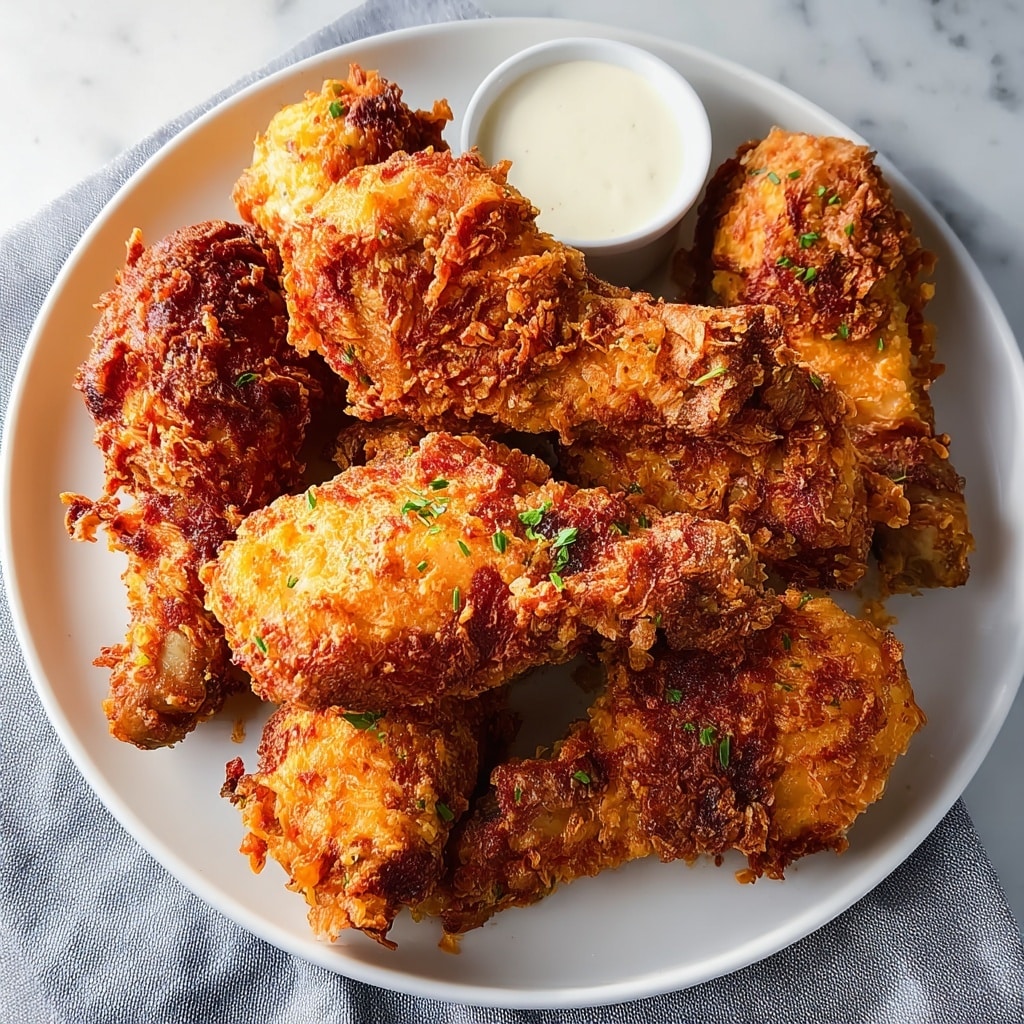 Crispy Air Fryer KFC-Style Chicken Recipe - Recipe Image