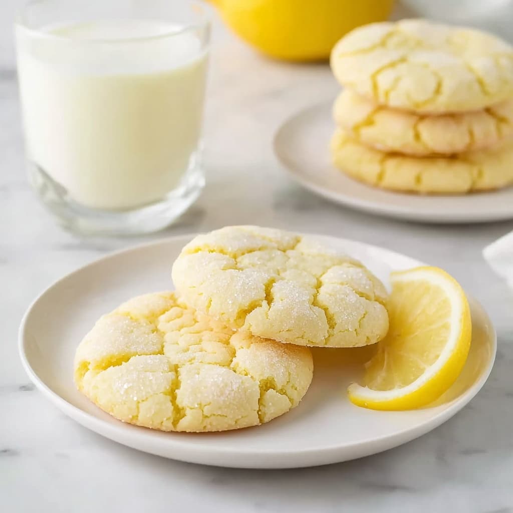 Lemon Sugar Cookies Recipe - Recipe Image
