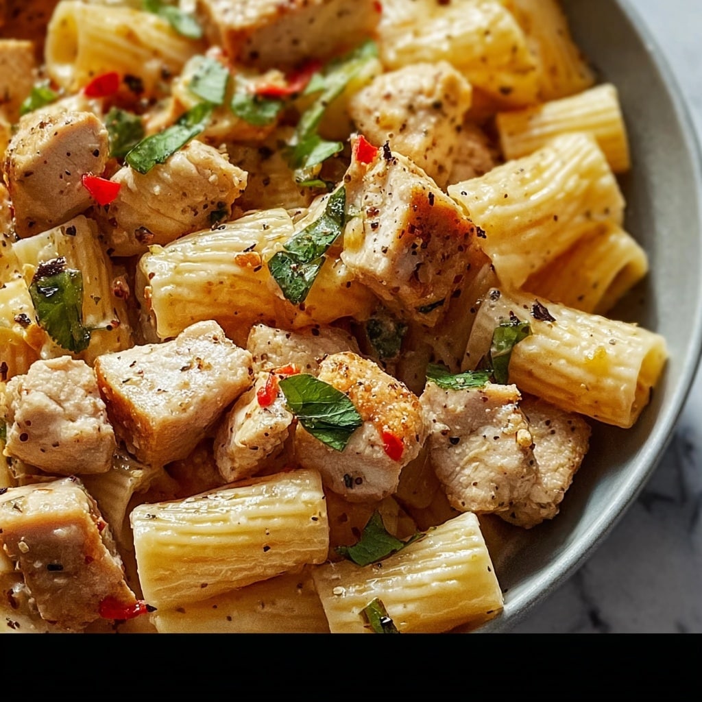 Lemon Chicken Pasta Salad Recipe - Recipe Image