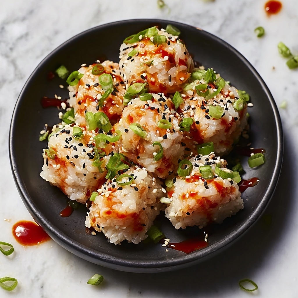 Crunchy Sushi Bites with Spicy Tuna Recipe - Recipe Image