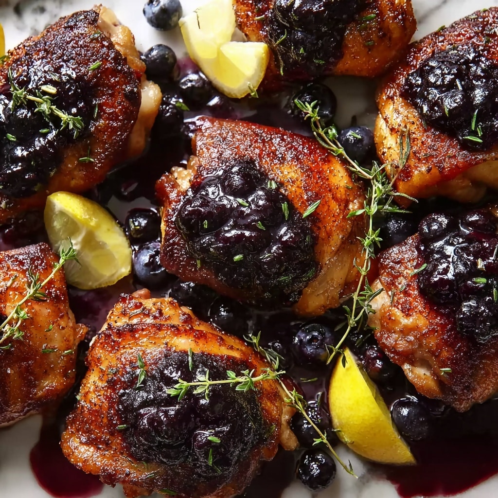 Best-Ever Blueberry Thyme Chicken Recipe - Recipe Image