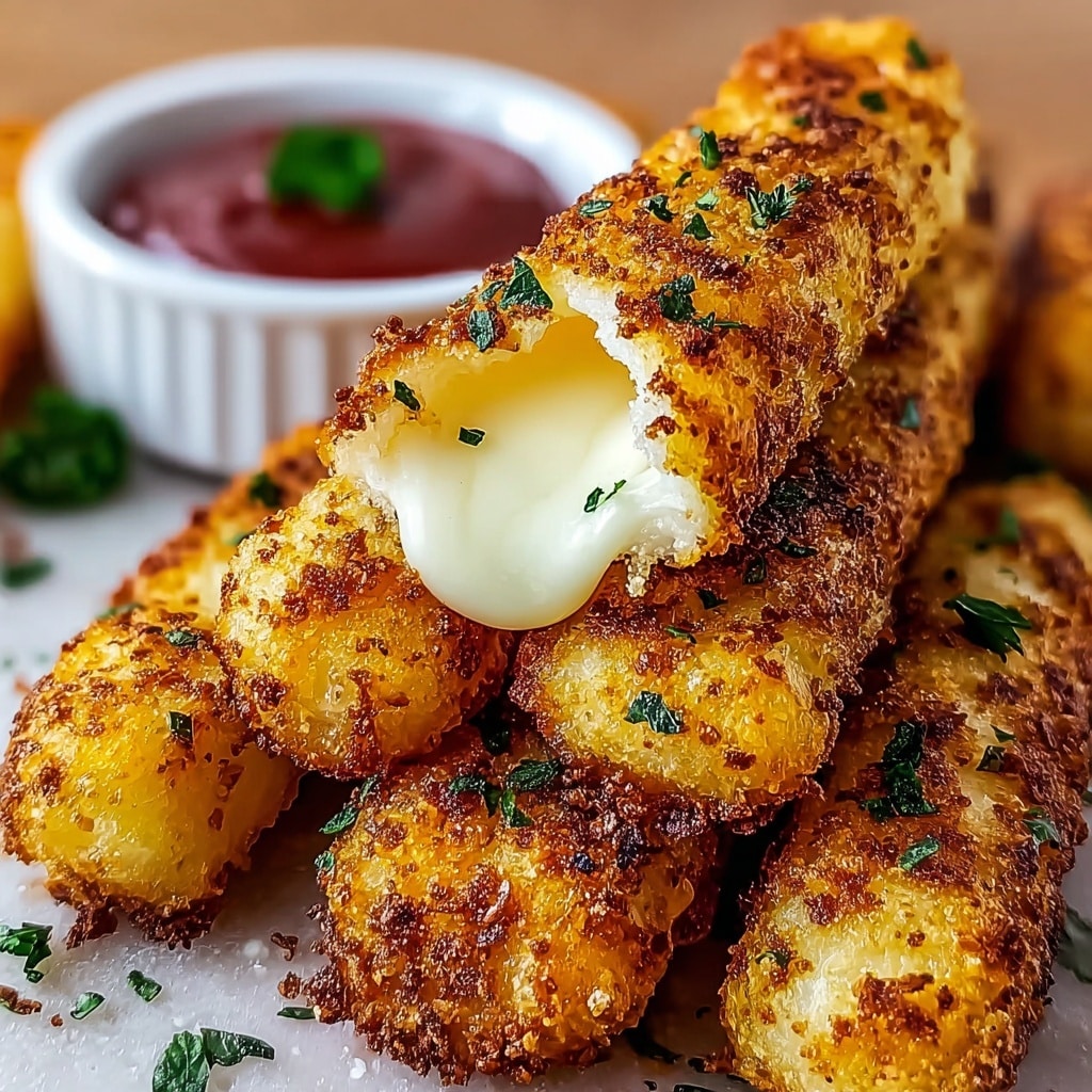 Crispy Hungarian Potato Cheese Sticks Recipe - Recipe Image