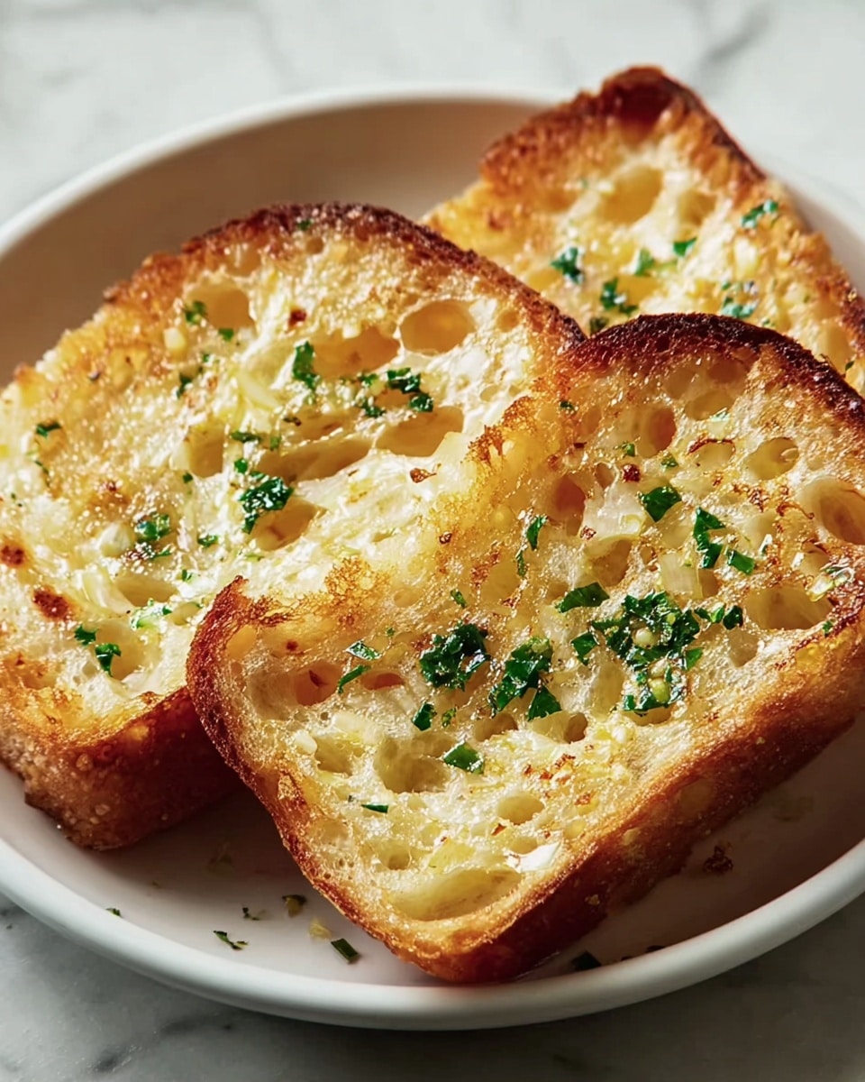 Garlic Parmesan Bread Recipe - Recipe Image