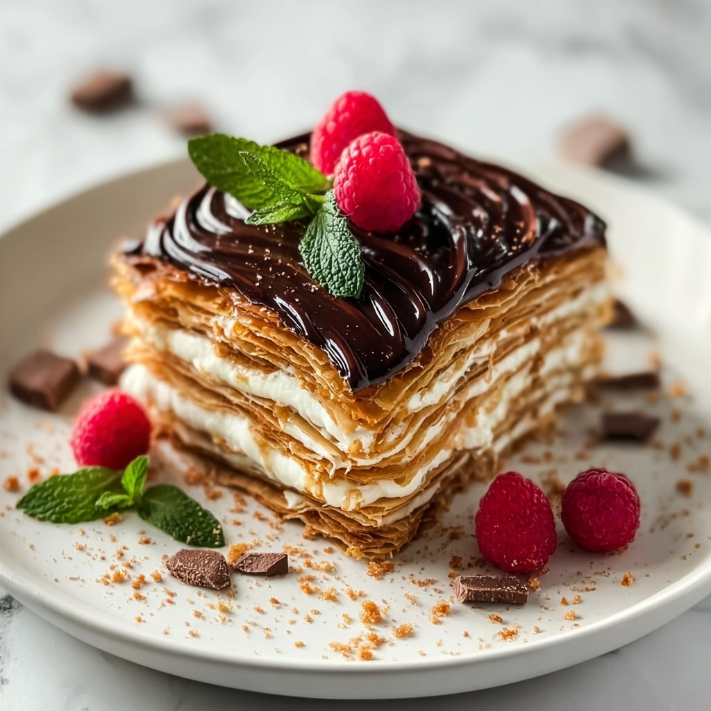 Viral Phyllo Crinkle Cake Recipe - Recipe Image