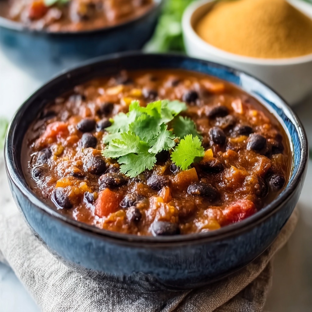 Brazilian Black Bean Stew with Toasted Cassava Flour Recipe - Recipe Image