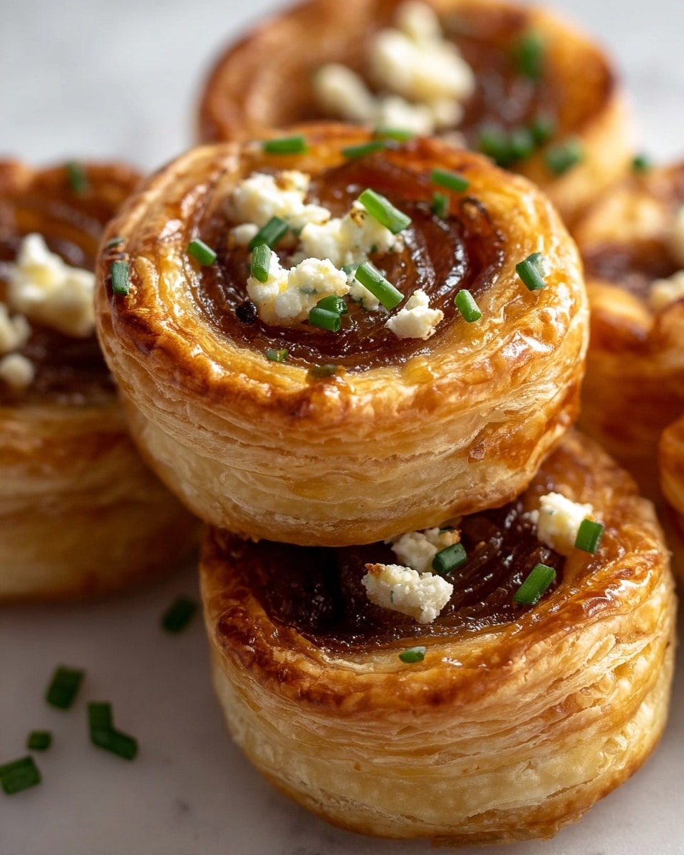 Caramelized Onion Tarts Recipe - Recipe Image