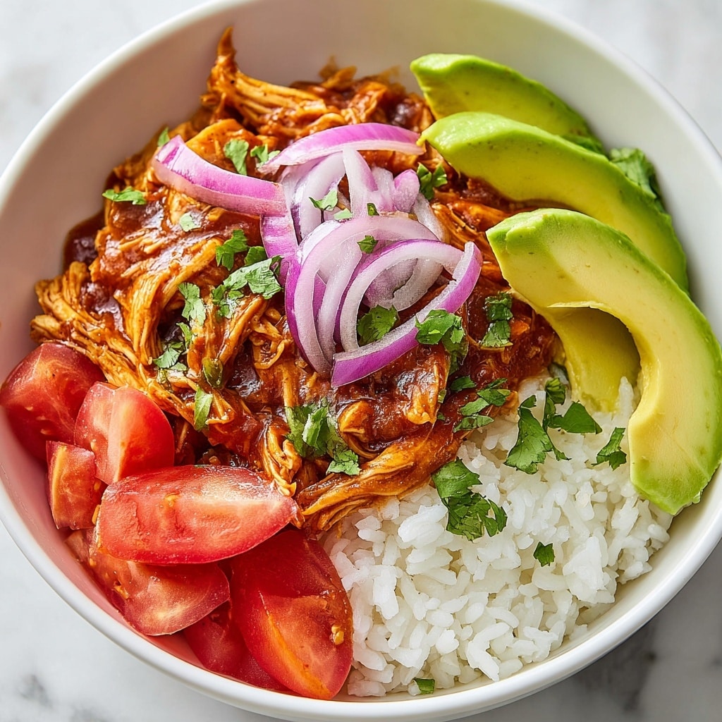 Chicken Enchilada Bowls with Cauliflower Rice Recipe - Recipe Image