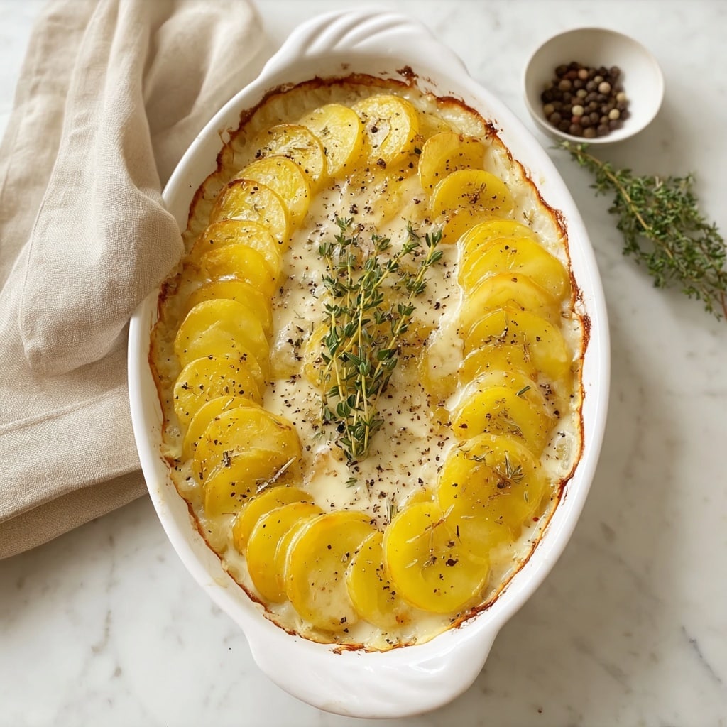 Classic Scalloped Potatoes Recipe - Recipe Image