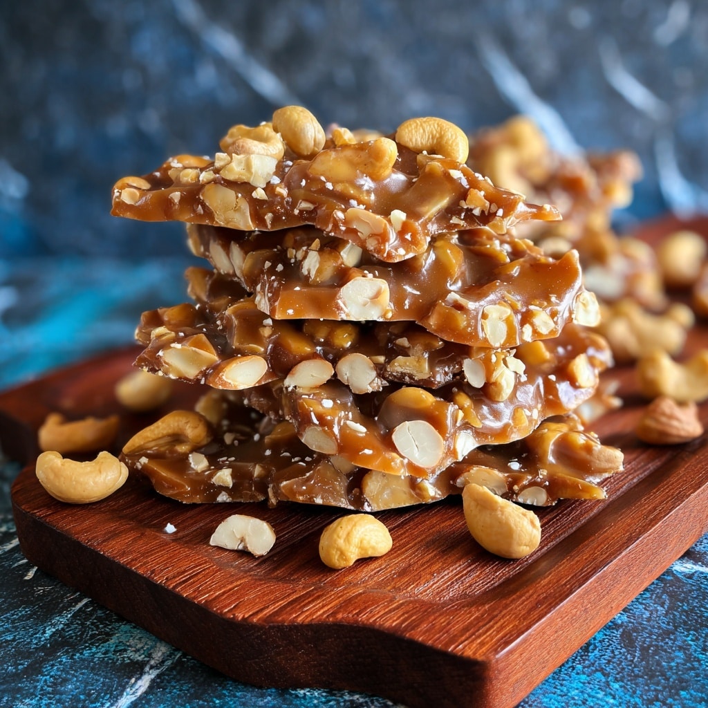 Butter Toffee Cashew Crunch Recipe - Recipe Image